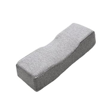 Imagem de Llazsybz Almofadas para Apoio de Braço, Almofadas para Cadeira, Almofadas para Antebraço Feitas de Espuma de Memória, B, Tamanho real