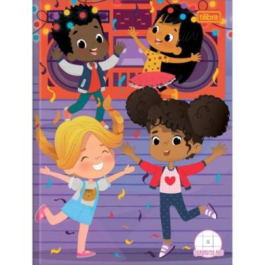 Imagem de Caderno Quadriculado Univers Sapeca 40Fls Cd Mascom Fem 1X1Cm Pct Com 08 109272