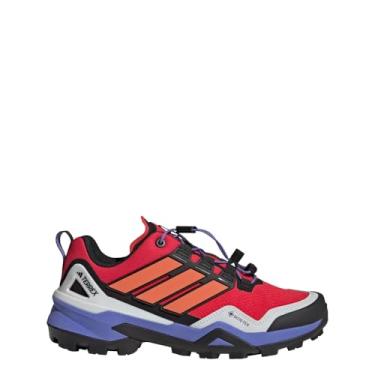Imagem de adidas Tênis feminino Terrex Skychaser Gore-tex para caminhada, Rubi puro/azul semicobalto/preto, 37
