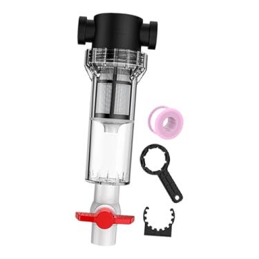 Imagem de Generic Filtro interno para aquário transparente profissional reutilizável anel de vedação de silicone filtro de sedimentos, Malha 80