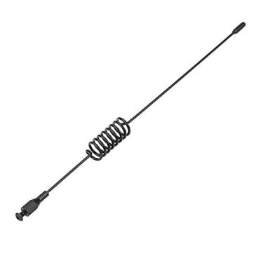 Imagem de Domary Antena de Simulação de Metal para o Carro -4 RC, 100% Novo, Material Superior, Fácil de Instalar, Aparência Realista, Comprimento de 11,42 Polegadas, Preto, (Comprimento 175 mm)