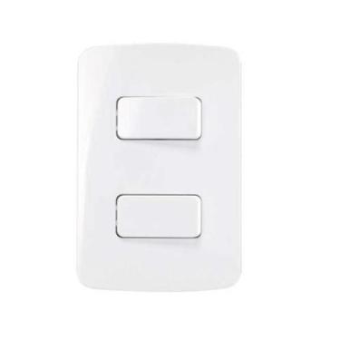 Imagem de Conjunto 1 Interruptor Simples + 1 Interruptor Paralelo 4x2 B3 MarGiri