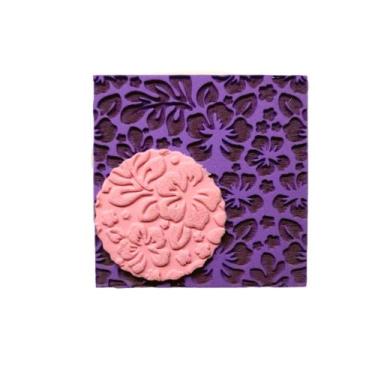 Imagem de TX19 Marcador textura pasta americana biscuit confeitaria flor - Confe