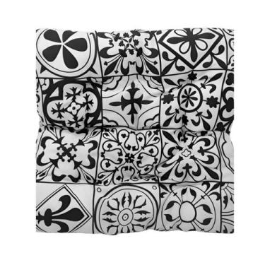 Imagem de Assento Para Cadeira Futon 50x50cm Cores Variadas Estampadas - CLICK H