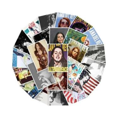 Imagem de Adesivos Vintage De Lana Del Rey, 25 Unidades, À Prova D'água Para Lap