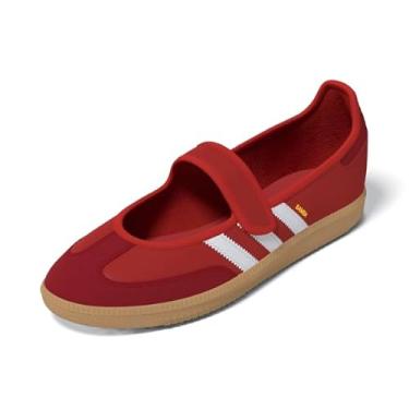 Imagem de adidas Samba Jane W feminino, Better Scarlet/Team Victory Red/Gum, 41