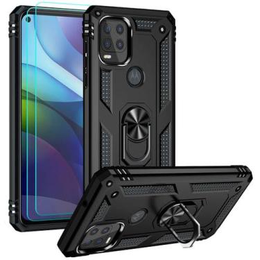 Imagem de Capa de telefone Androgate compatível com Moto G Stylus 5G Black