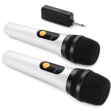 Imagem de Microfone sem fio FOLTUSYMY Dual Digital de 200 pés de alcance