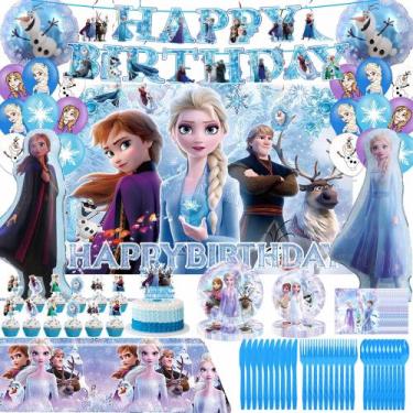 Imagem de Suprimentos de decoração de festa CVCXFParty Birthday 10 Guest