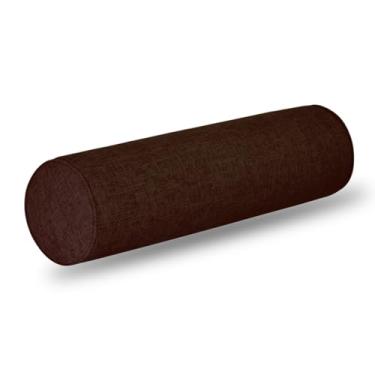 Imagem de Almofada cilíndrica de espuma viscoelástica – Almofada cervical ergonômica para suporte de pescoço/pernas/costas, reforço decorativo para sofá/cama, rolo de pescoço cervical, almofada de espuma