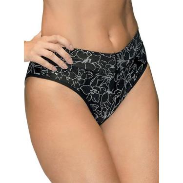 Imagem de Calcinha Alta Demillus 026639 Olimpo Firmadora Microfibra T. P/XG, P, 