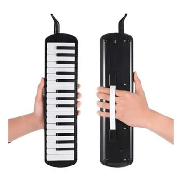 Imagem de Piano Sopro Melódica Portátil Escaleta Educacional 32 Teclas