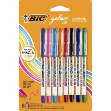 Imagem de Caneta GEL BIC Gelocity 8 Cores BL.C/08