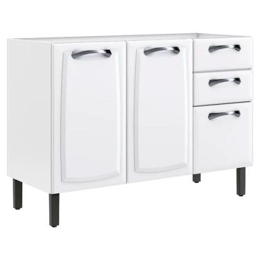 Imagem de Balcão sem Tampo 3 Portas e 2 Gavetas 120cm New Premium Itatiaia