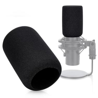 Imagem de YOUSHARES Para-brisas de microfone para HyperX QuadCast2 - Capas de microfone de espuma melhoram a qualidade de gravação, filtro profissional Hyperx QuadCast 2 Pop