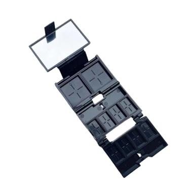 Imagem de Kokiya Paleta de sombras, paletas de maquiagem, 10 grades, viagem, triplamente dobrável, artesanato, estojo organizador de sombras para destaques