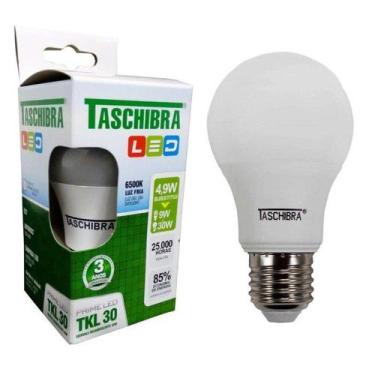 Imagem de Lâmpada LED 04,9W 6500K (Branca) - 26743 - TASCHIBRA