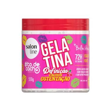 Imagem de Gelatina Salon Line To de Cacho Definição Cachos Ostentação 550g
