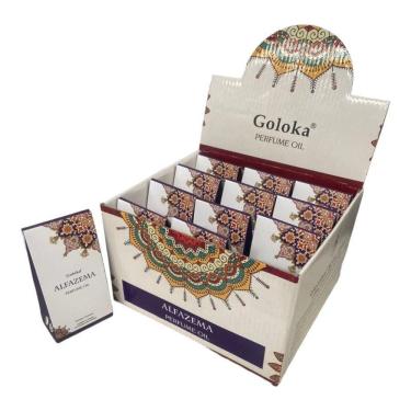Imagem de Óleo Perfumado Indiano Goloka Alfazema 10 Ml Cx C12