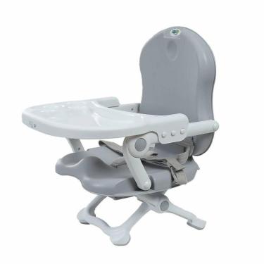 Imagem de Cadeira De Alimentação Portátil Bebê Zip Cinza Maxi Baby