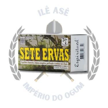 Imagem de Defumador Tablete - Cx 20 Uni - Sete Ervas