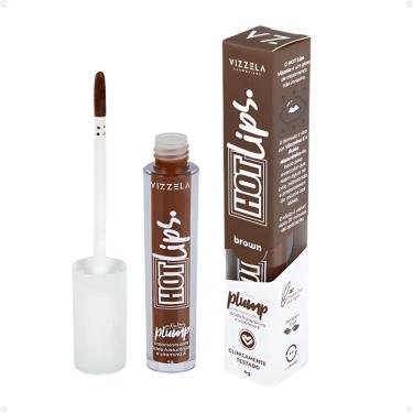 Imagem de Gloss Labial Hot Lips Efeito Plump Brown