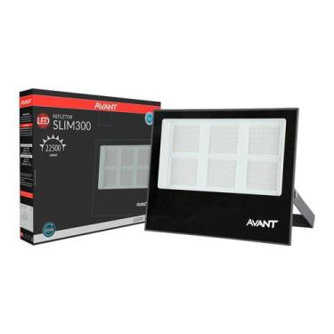 Imagem de Refletor Led Slim 300W IP65 6500K Bivolt - Avant