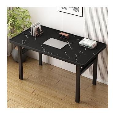 Imagem de Escrivaninha de computador para escritório doméstico dobrável mesa de jantar simples mesa de jantar para quarto de casa simples e moderna mesa de escrita para estudantes alugar uma pequena mesa de