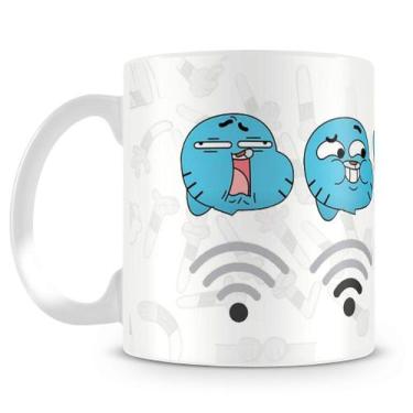 Imagem de Caneca Personalizada Incrível Mundo de Gumball - 325ml - Cerâmica - Am