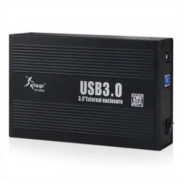 Imagem de Case HD 3.5 Sata USB 3.0 Preto - Knup