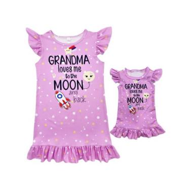 Imagem de Conjunto de roupas Girl Dress Bow Dream Pink tamanho 140 com boneca de