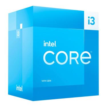 Imagem de Intel® Core i3 14100F - LGA 1700 - 3.5GHz (Turbo 4.7GHz) - Cache 12MB - 14ª Geração - BX8071514100F