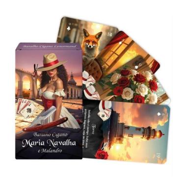Imagem de Baralho Cigano Maria Navalha - Caminho Lumiar