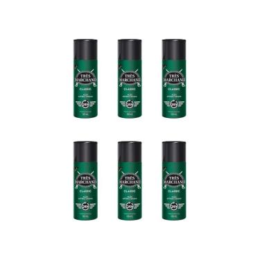 Imagem de Desodorante Spray Tres Marchand 100Ml Classic-Kit C/6Un