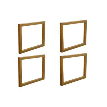 Imagem de Suporte Simples Prateleira Metalon-4 Peças-20 Cm - Safira Casa e Decor