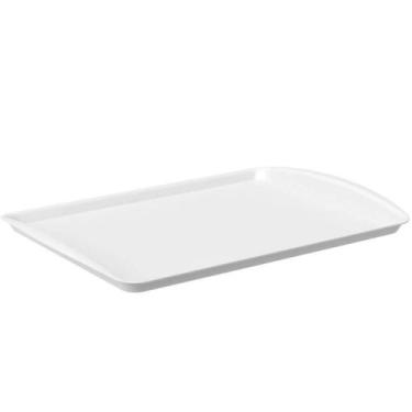 Imagem de Bandeja de Self Service Branca 34,5x23,5cm Plástico Coza Uno Horeca Se