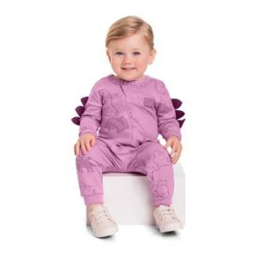 Imagem de Macacão Unissex em Ribana para Bebê Quimby-Unissex