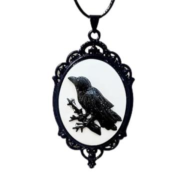 Imagem de Colar boêmio com árvore da vida, gargantilha vitoriana, joias vintage, acessórios de presente 2, 3.9X2.75inch, Vidro, Sem Pedra Preciosa