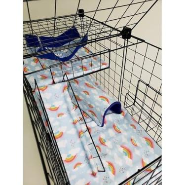 Imagem de Recinto Para Porquinhos-Da-íNdia — Proporcionando Um Ambiente ConfortáVel E Seguro(Rosa)