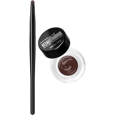 Imagem de Maybelline Makeup Eyestudio Durável Drama Gel Eye Liner, Preto Mais Preto, À Prova D'água, 0,106 oz