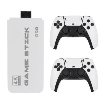 Imagem de Console Video Game Stick M15 Pro 4K 3D 64GB 20mil jogos R36S K5 X12-Unissex