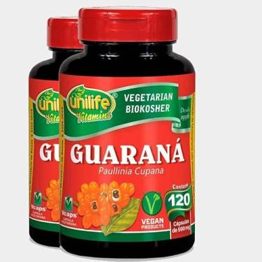 Imagem de Kit 2 Guaraná Unilife 120 Cápsulas