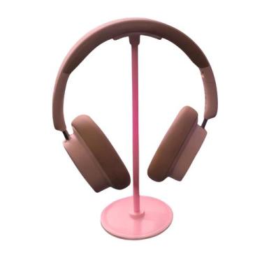 Imagem de Suporte Mesa Fone de Ouvido - MIXSHOP, Rosa