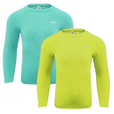 Imagem de Kit 2 Camisas Térmicas Selene Proteção UV50+ Infantil