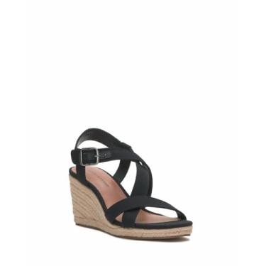 Imagem de Lucky Brand Sandália feminina Mytila Espadrille Wedge, Preto, 9