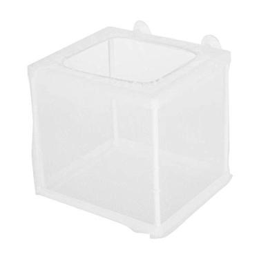 Imagem de Akozon Caixa de Criação de Tanques de Peixes de Aquário para Incubadora de Isolamento de Alevinos | Acessório Criador de Peixes de Plástico Transparente Com Ventosas para Separação Segura