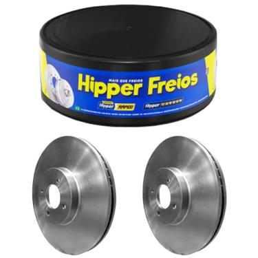 Imagem de Par Disco Freio Uno Novo 11 A 18 Dianteiro Ventilado