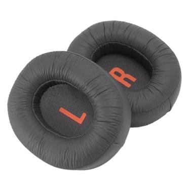 Imagem de Sanpyl Almofadas Macias para Fones de Ouvido JR460NC Melhoram a Qualidade do Som e o Conforto para Crianças, Fácil Instalação, 2 Protetores Auriculares Incluídos (Cinza)