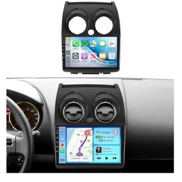 Imagem de Rádio Android 13 de 4 GB + 64 GB para Nissan Rogue 2008-2013 estéreo para carro com carplay sem fio Android Auto, 5.0Bluetooth 32EQ, tela sensível ao toque IPS de 9 polegadas 1280 x 720P, câmera de