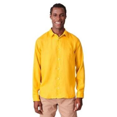 Imagem de Camisa Manga Longa Linho Reserva-Masculino